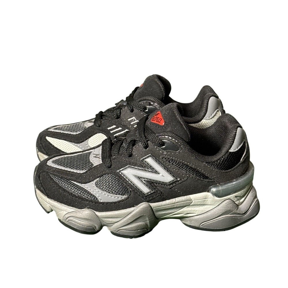 New Balance 9060 Black Castlerock PC9060BK Preschool Kids Shoes Size 11C